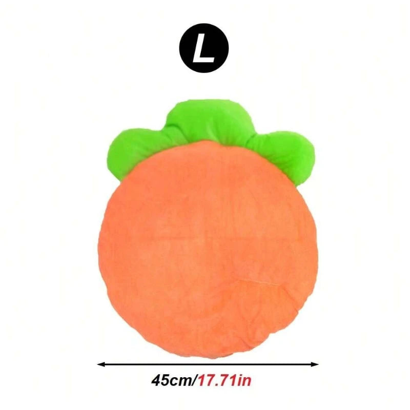 Soft Carrot Pet Sleeping Mat
