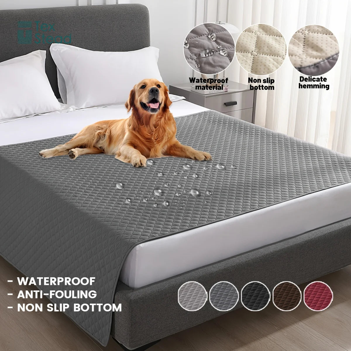 Waterproof Non-Slip Pet Blanket & Couch Cover