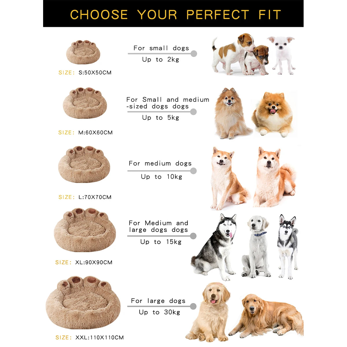 Fluffy Winter Pet Bed & Kennel Blanket