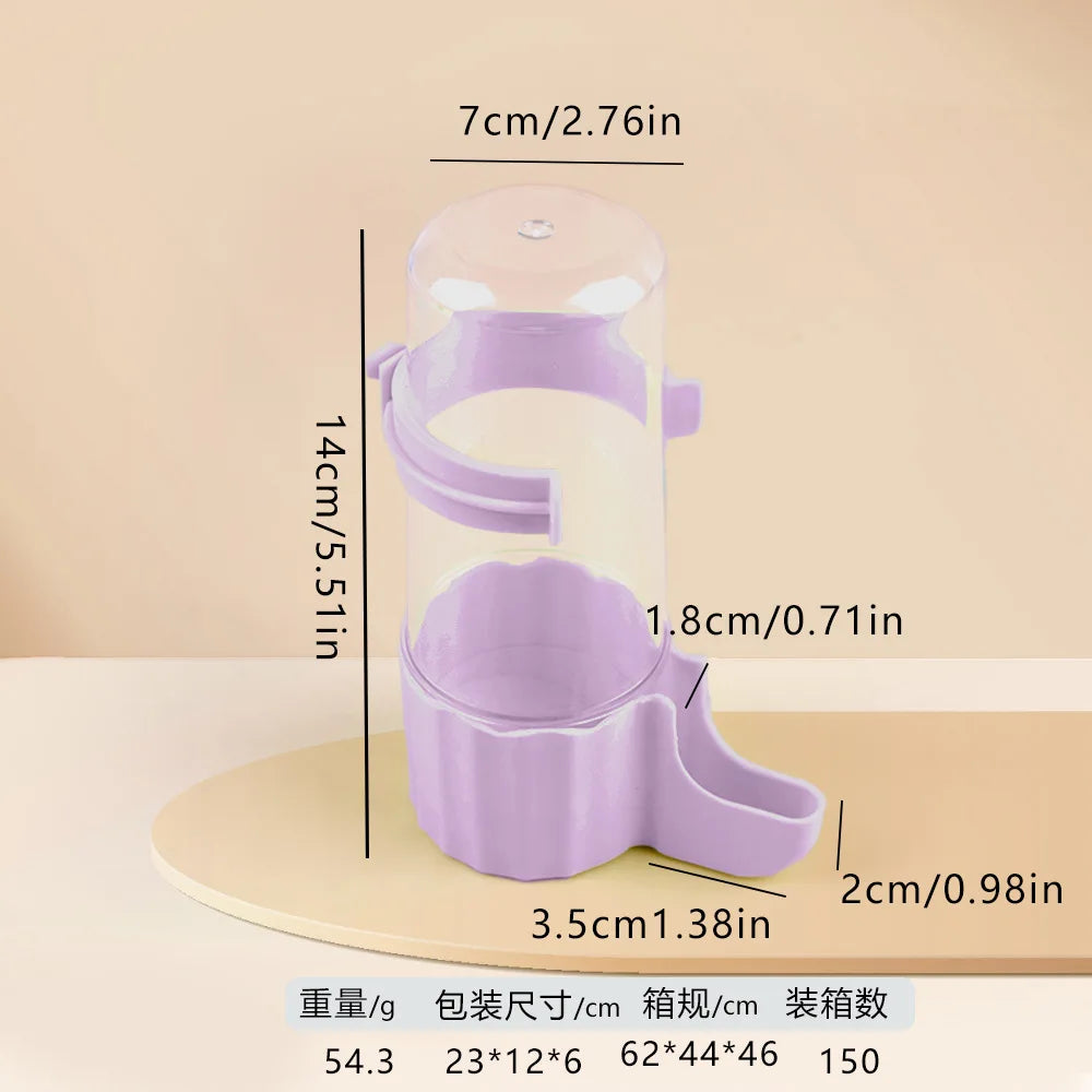 No-Drip Hanging Bird Water Dispenser