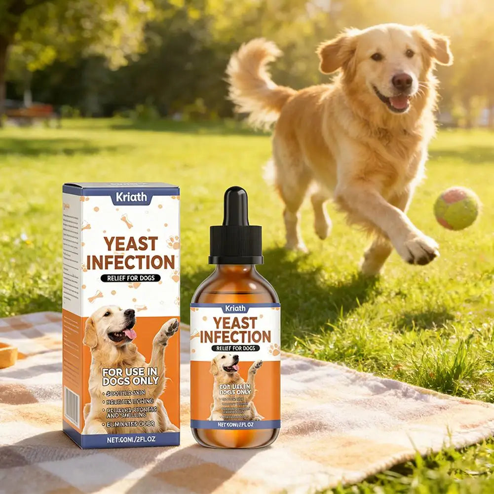 Herbal Coat & Skin Care Drops for Dogs
