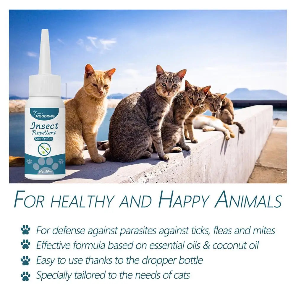 Flea, Tick & Mite Treatment Drops