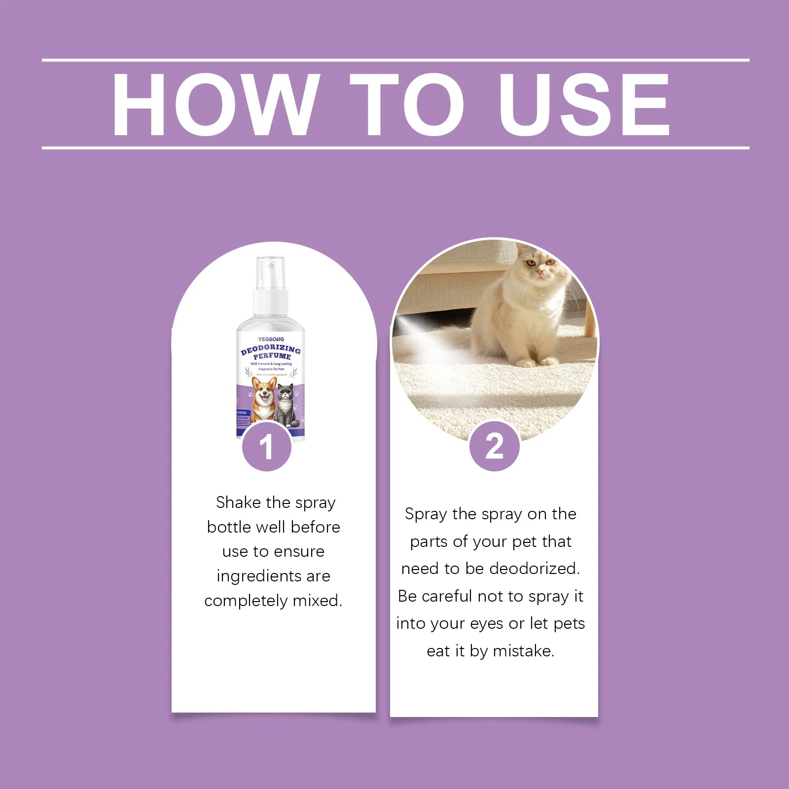 Pet Odor Eliminator & Freshening Spray