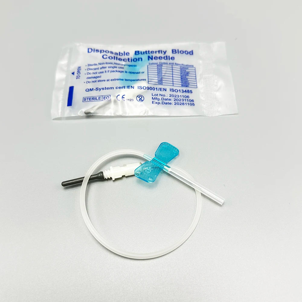 50PCS/lot Disposable Butterfly Blood Collection Needl