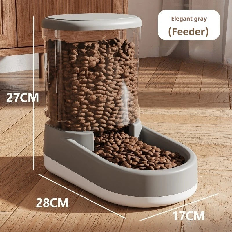 Non-Electric Automatic Pet Feeder & Water Dispenser