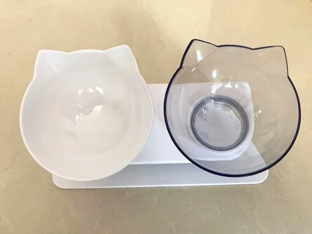 Elevated Double Pet Bowl with Stand