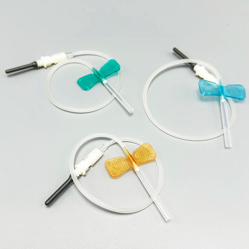 50PCS/lot Disposable Butterfly Blood Collection Needl