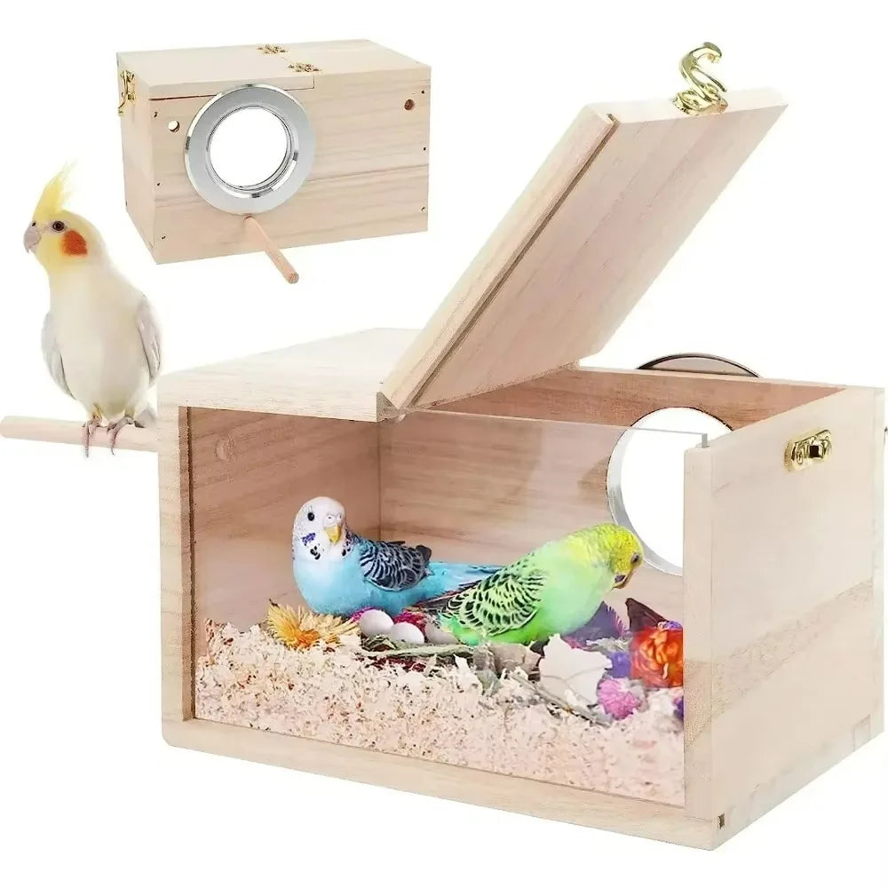 Transparent Bird House