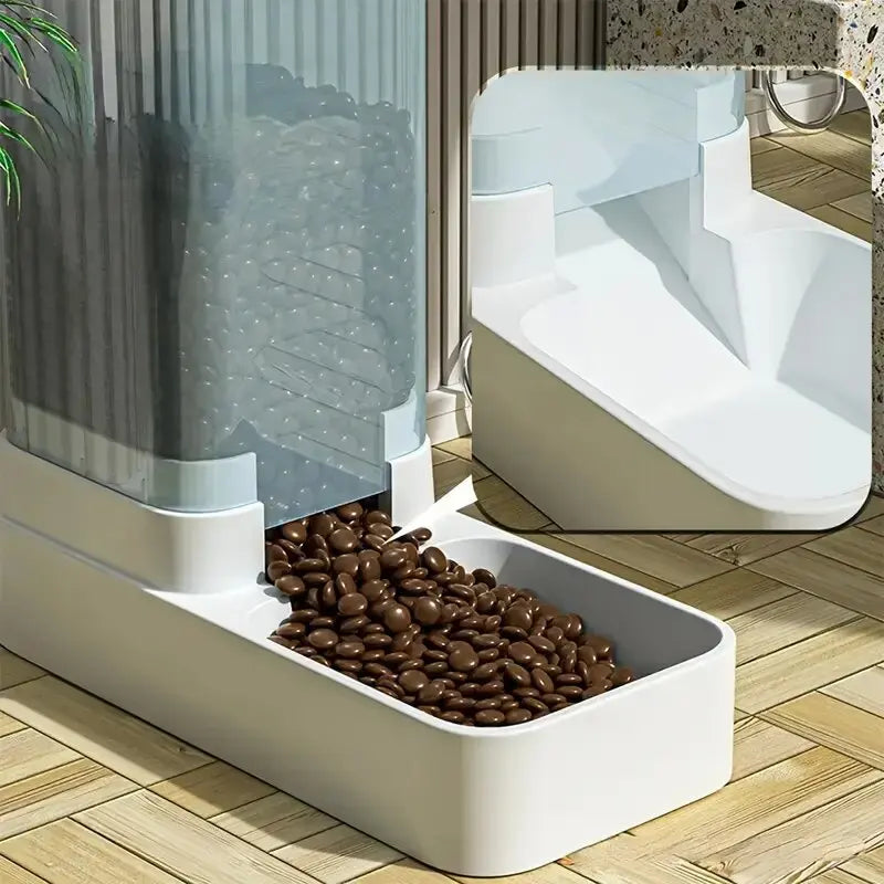 Gravity Dog Food & Water Dispenser Set