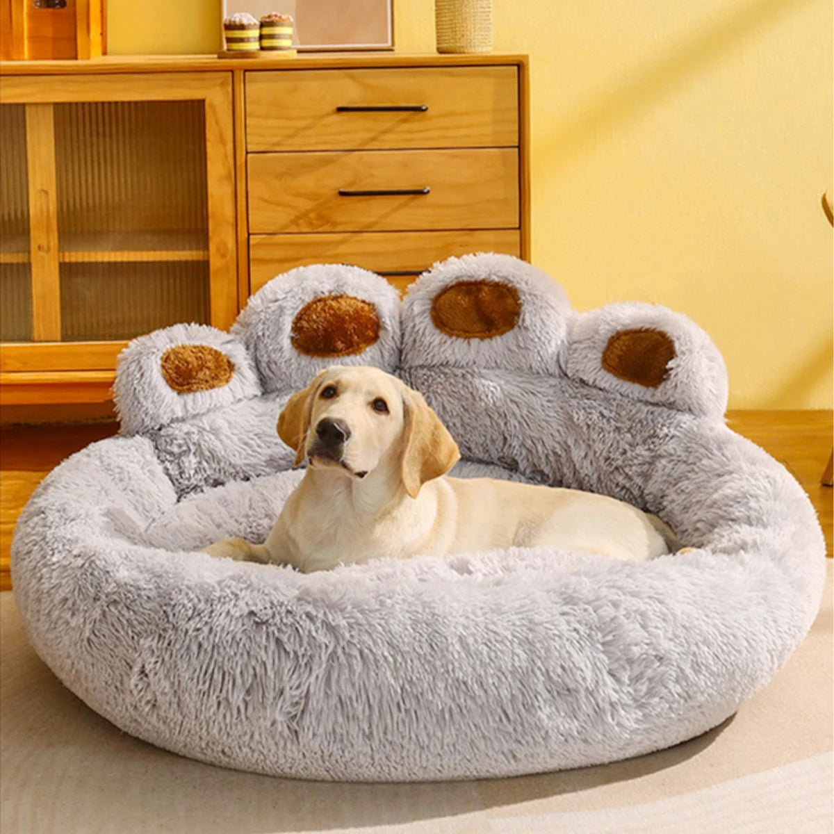 Fluffy Winter Pet Bed & Kennel Blanket