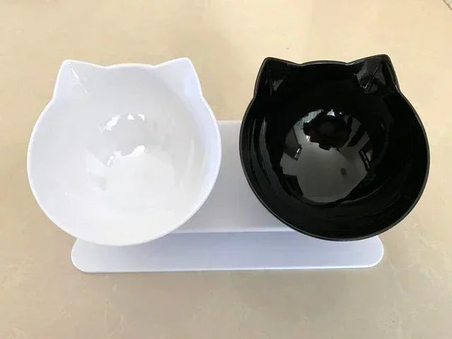 Elevated Double Pet Bowl with Stand