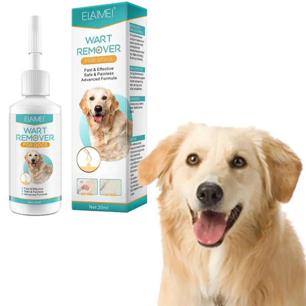 Pet Wart Removal Liquid for Cats & Dogs