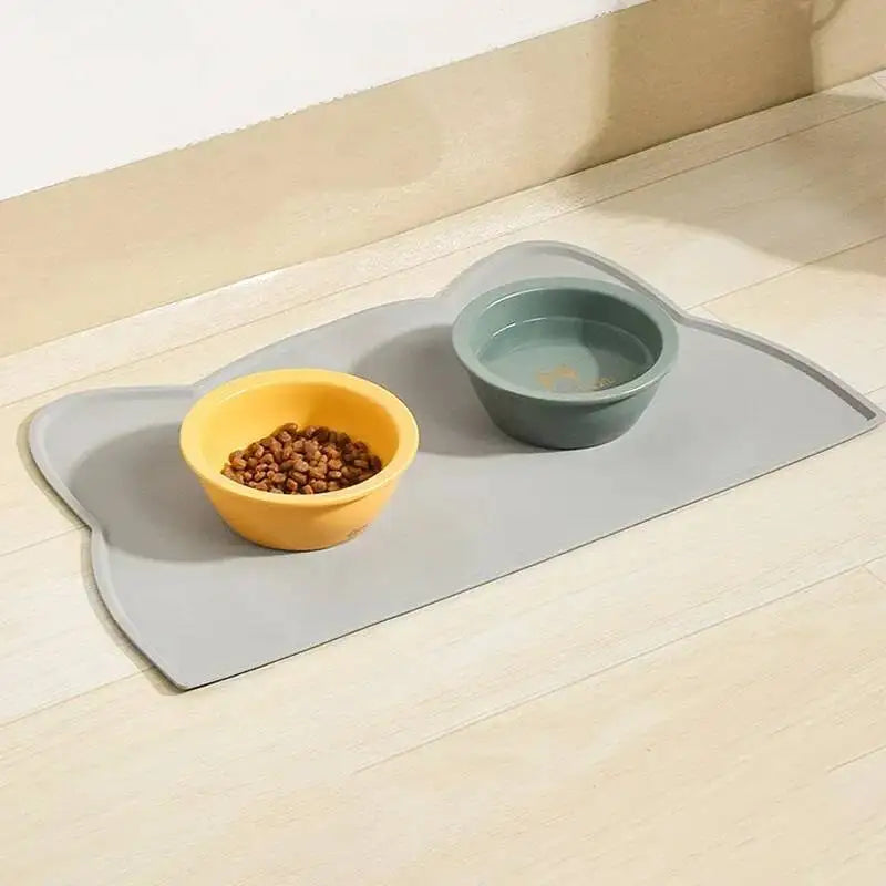 Silicone Waterproof Pet Bowl Mat