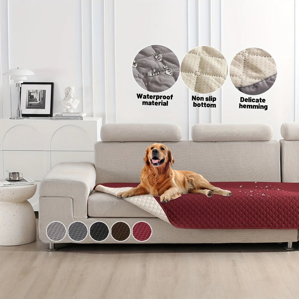 Waterproof Non-Slip Pet Blanket & Couch Cover