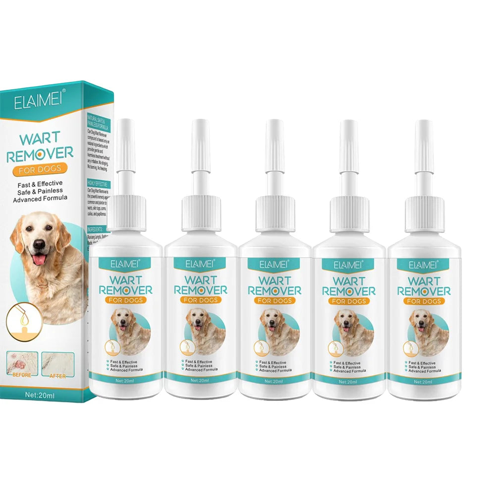 Pet Wart Removal Liquid for Cats & Dogs