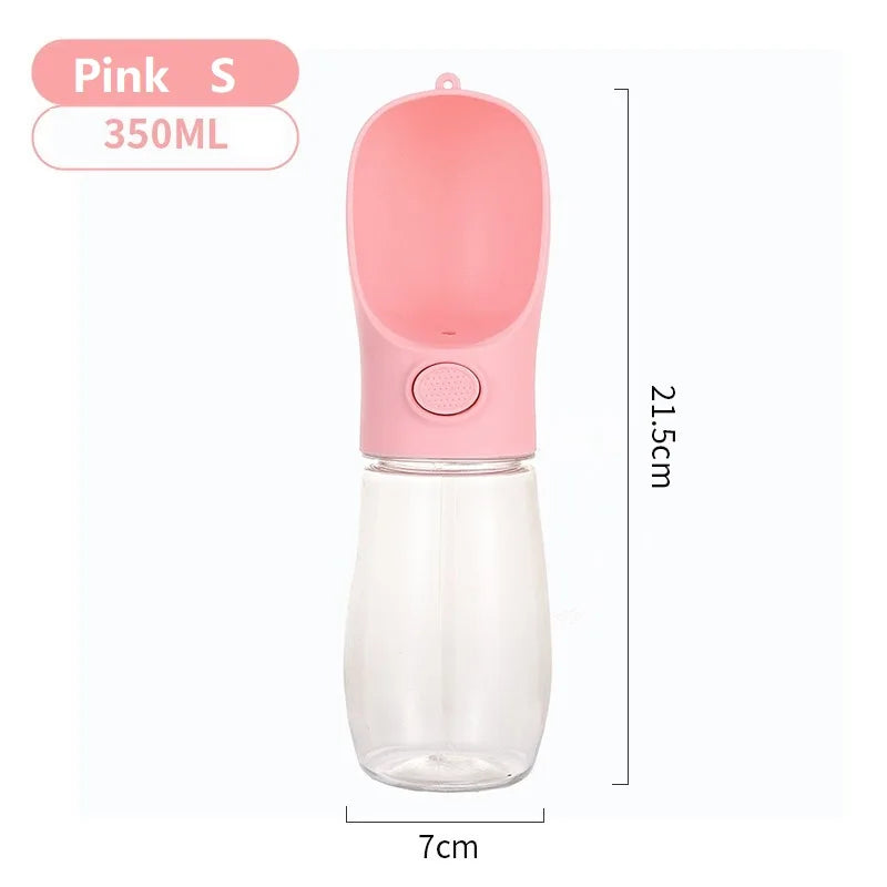 Portable Pet Water Bottle – 350/500 ml