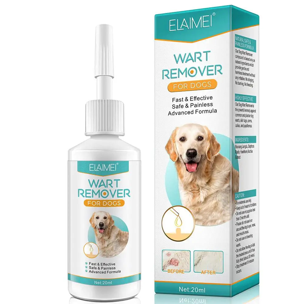 Pet Wart Removal Liquid for Cats & Dogs