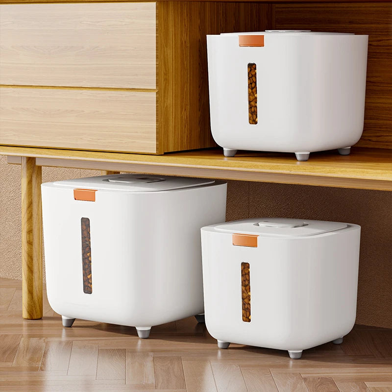 Large Airtight Pet Food Storage Bucket