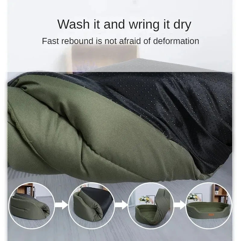 WarmNest Cushion Bed
