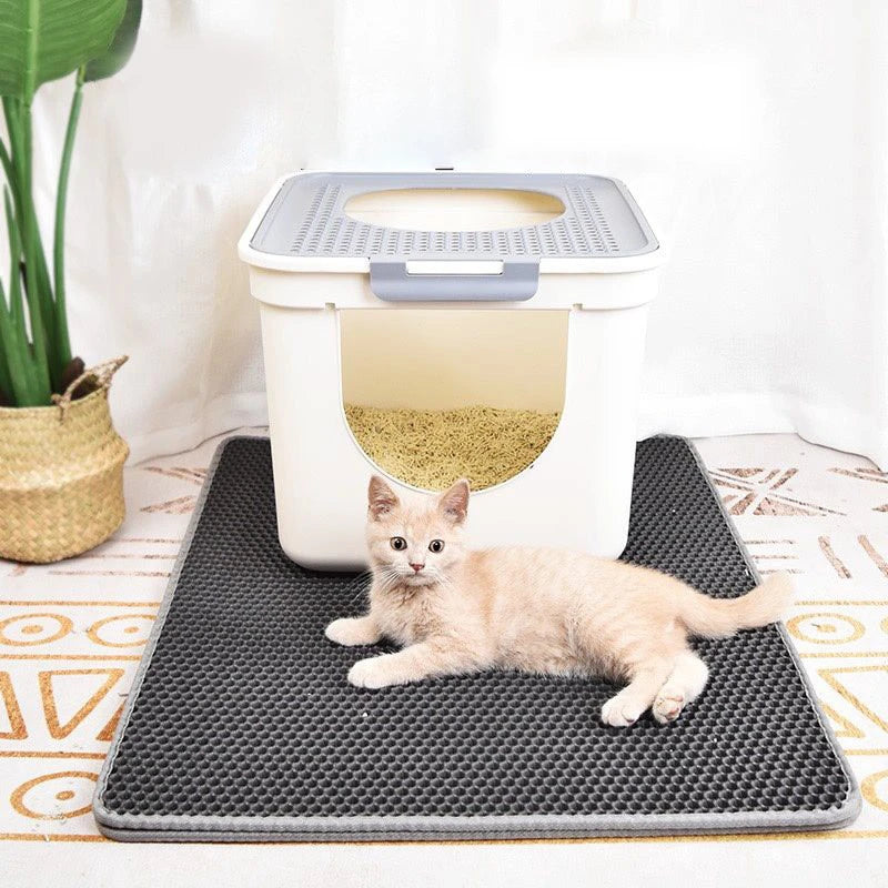 Waterproof Double-Layer Cat Litter Mat