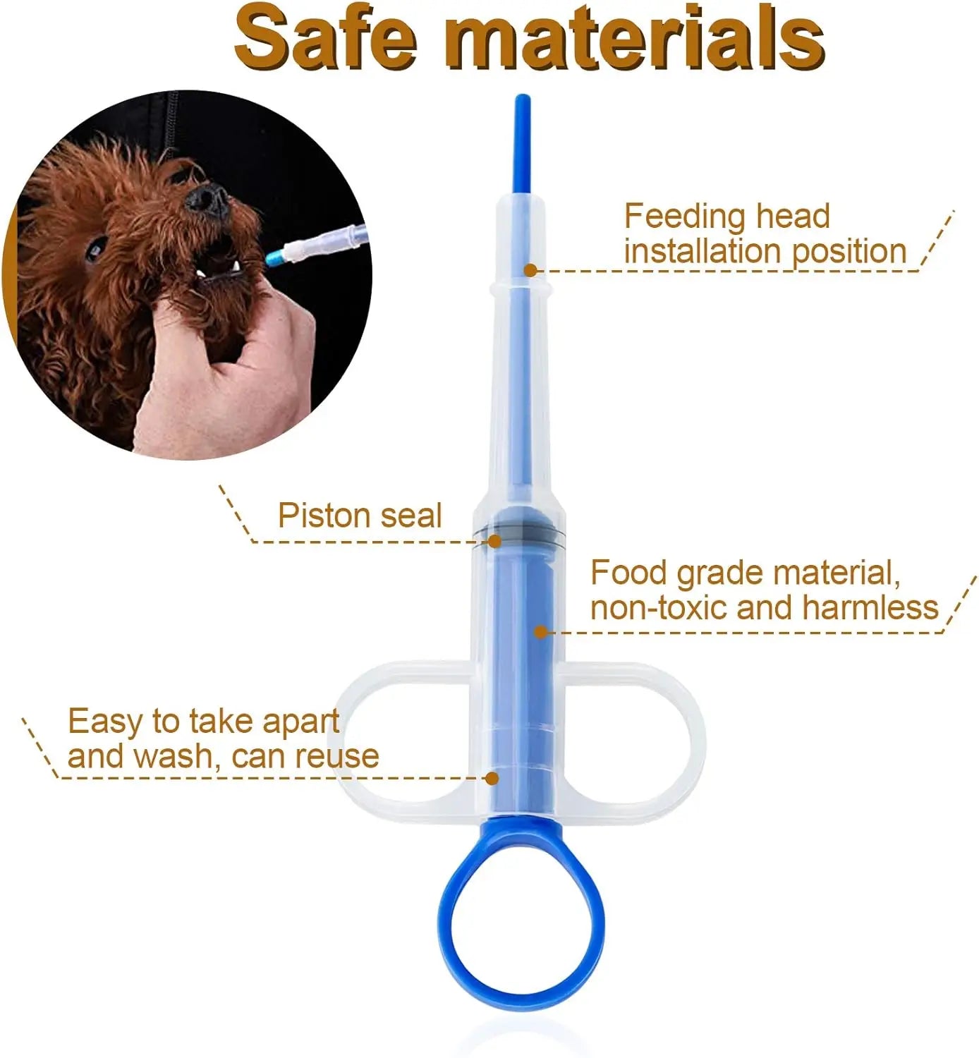 Pet Medicine Feeder & Pill Dispenser