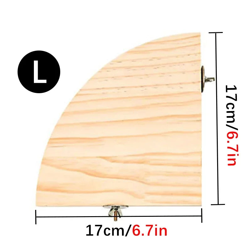 Fan-Shaped Bird Stand