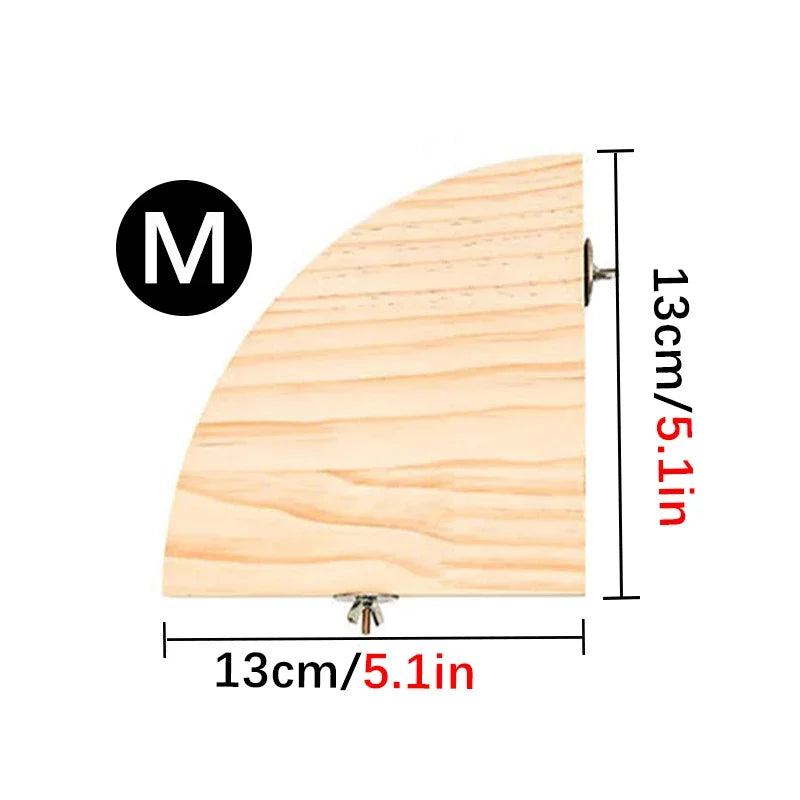 Fan-Shaped Bird Stand