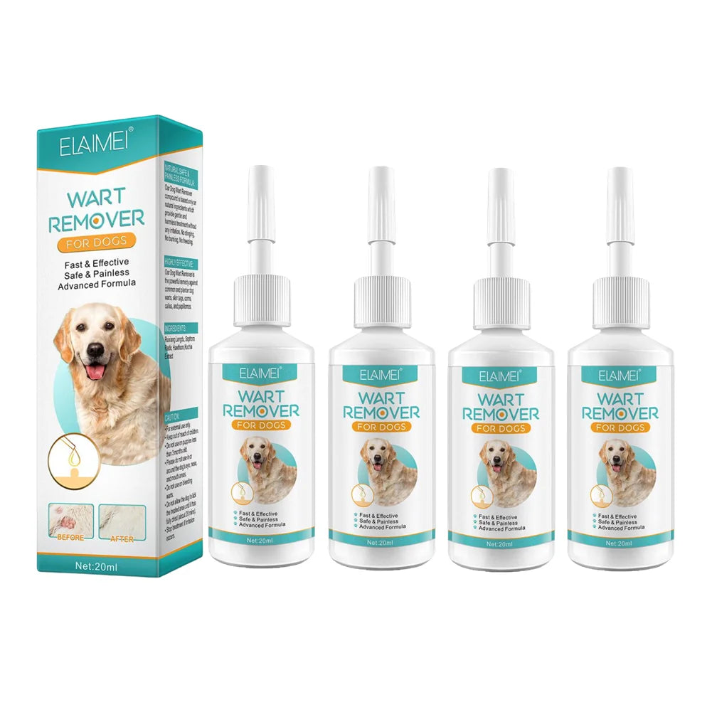 Pet Wart Removal Liquid for Cats & Dogs