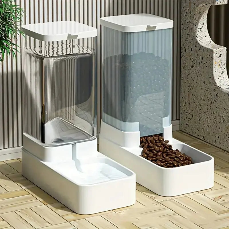 Gravity Dog Food & Water Dispenser Set