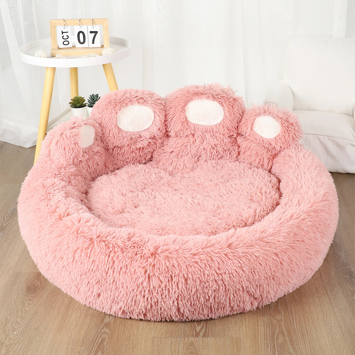Fluffy Winter Pet Bed & Kennel Blanket