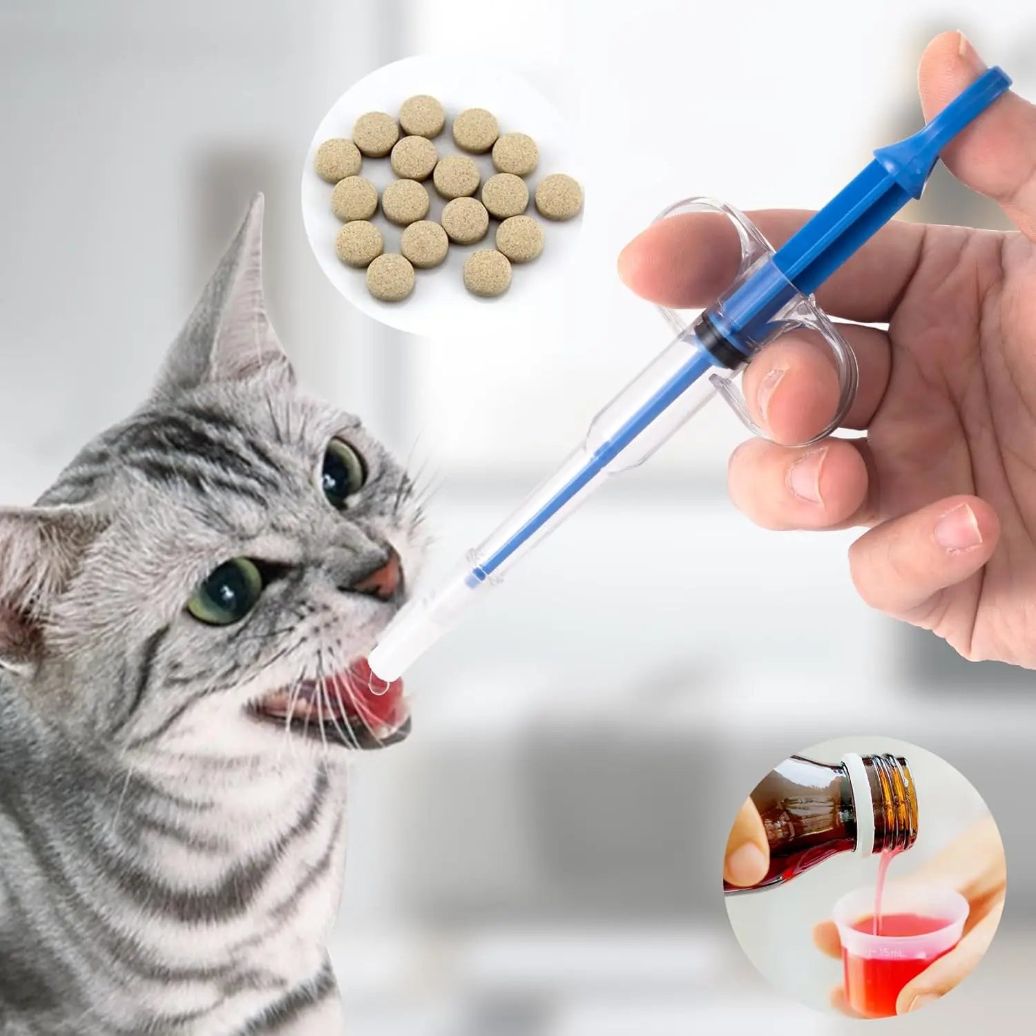 Pet Medicine Feeder & Pill Dispenser