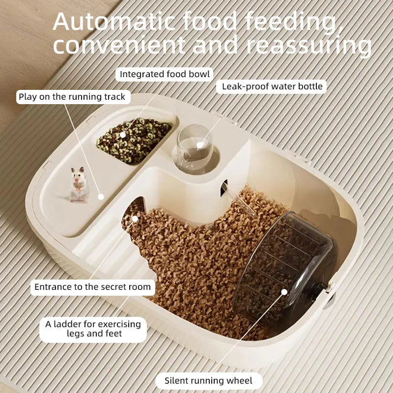 Hamster Luxury Villa Cage