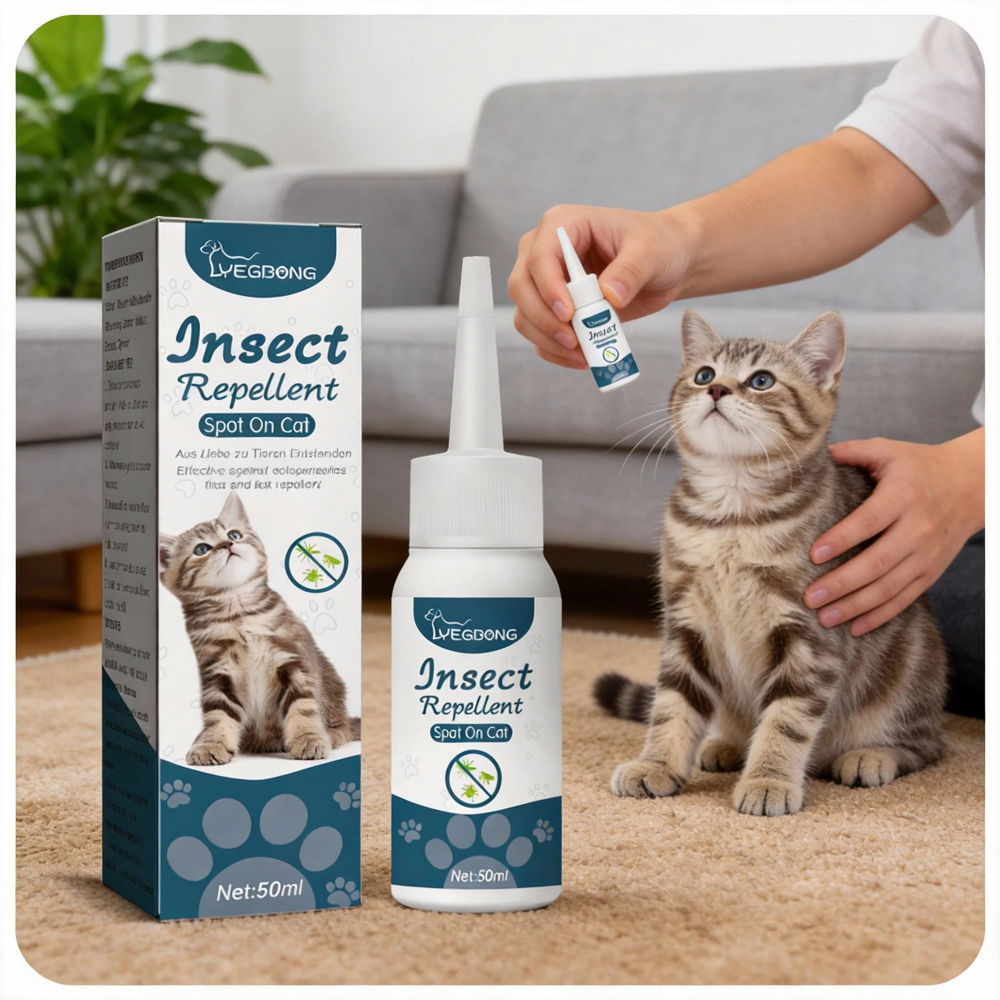 Flea, Tick & Mite Treatment Drops