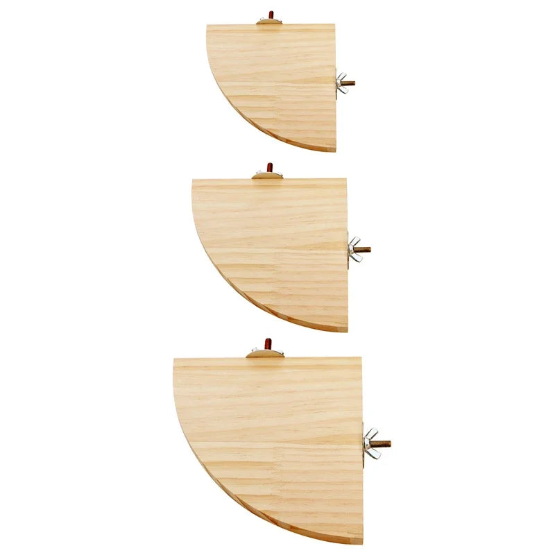 Fan-Shaped Bird Stand