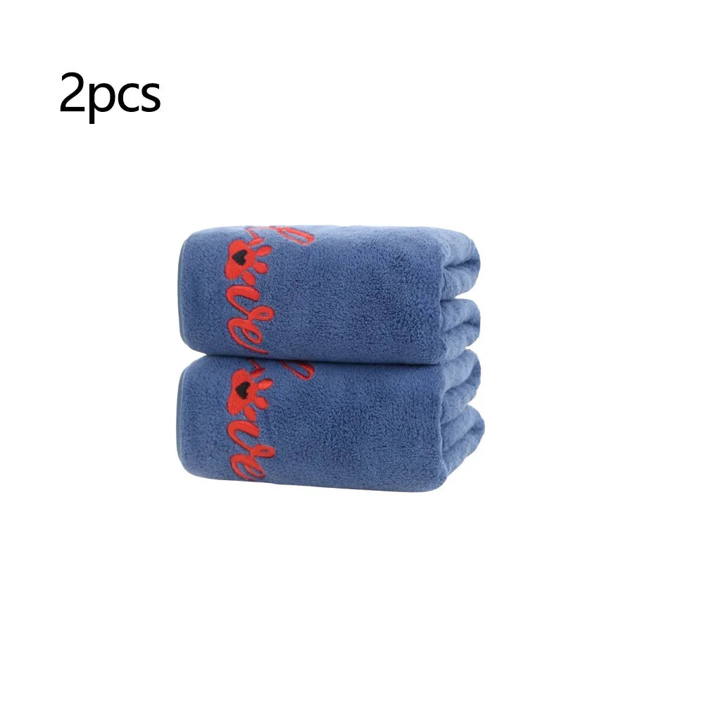 Quick-Dry Microfiber Pet Bath Towel