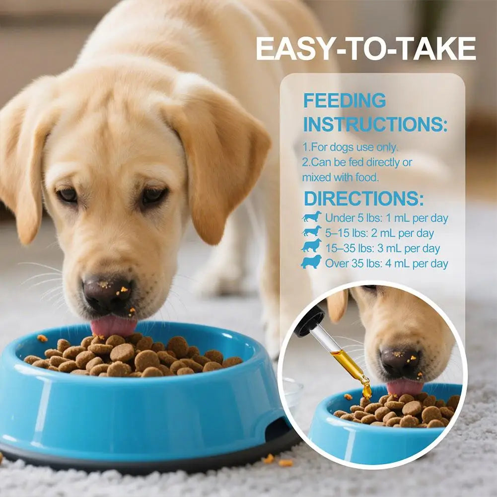 Pet Collagen Drops for Skin & Hair