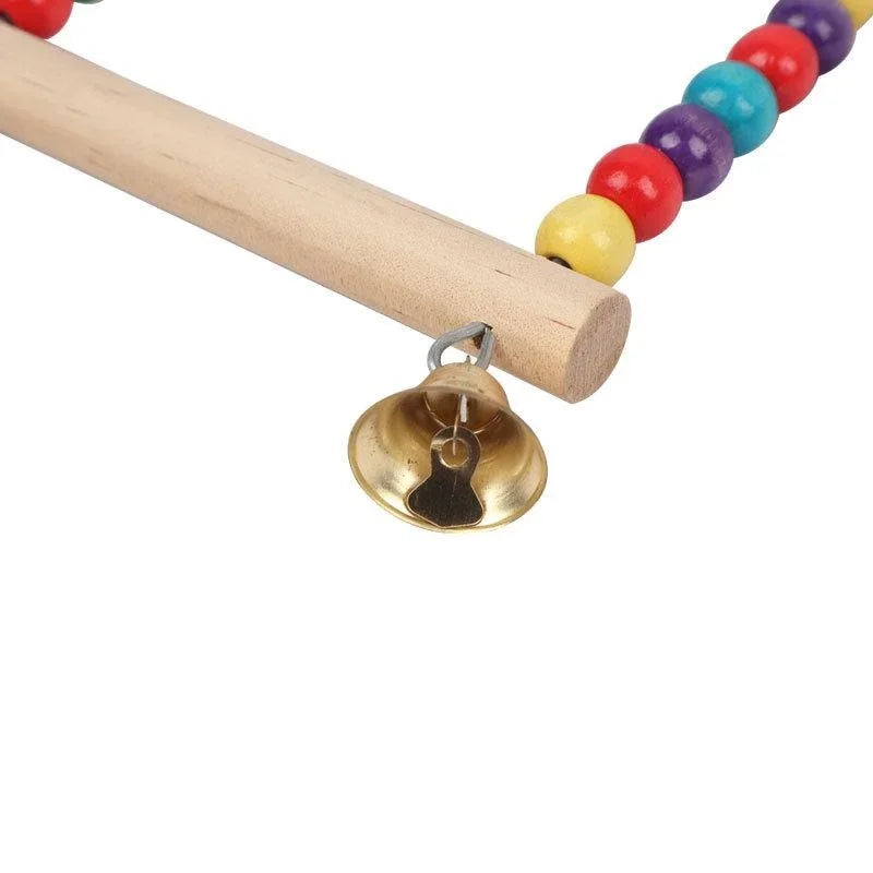 Parrot Wooden Swing