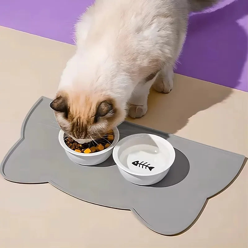 Silicone Waterproof Pet Bowl Mat