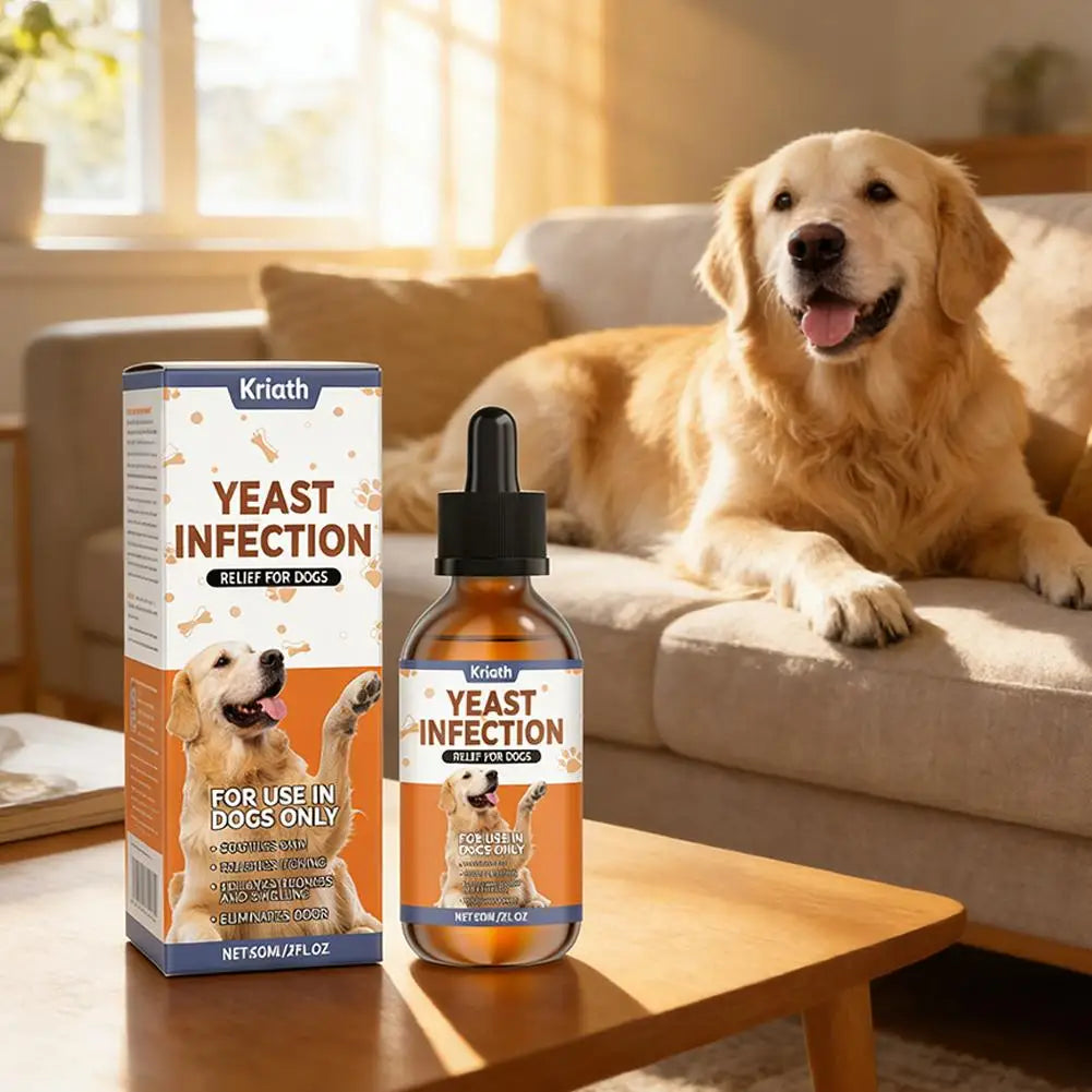 Herbal Coat & Skin Care Drops for Dogs