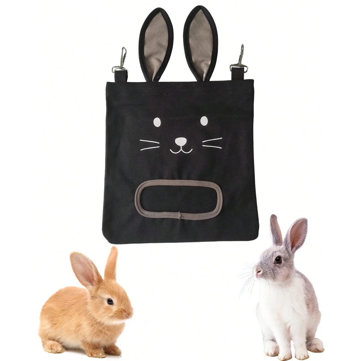 Hanging Rabbit Hay Feeder Bag