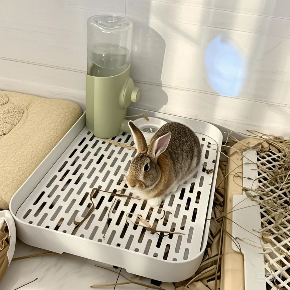 Small Pet Corner Litter Box & Toilet Tray