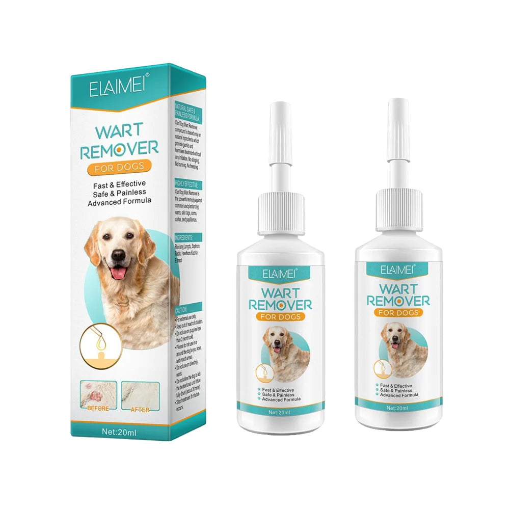 Pet Wart Removal Liquid for Cats & Dogs
