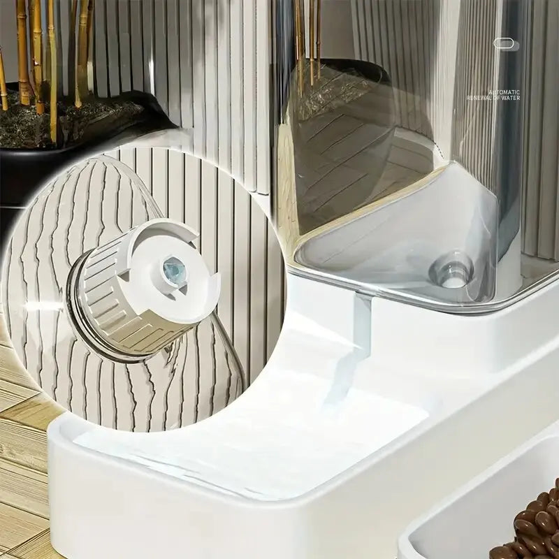 Gravity Dog Food & Water Dispenser Set