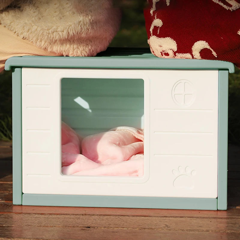 Outdoor Rainproof Cat House & Dog Kennel