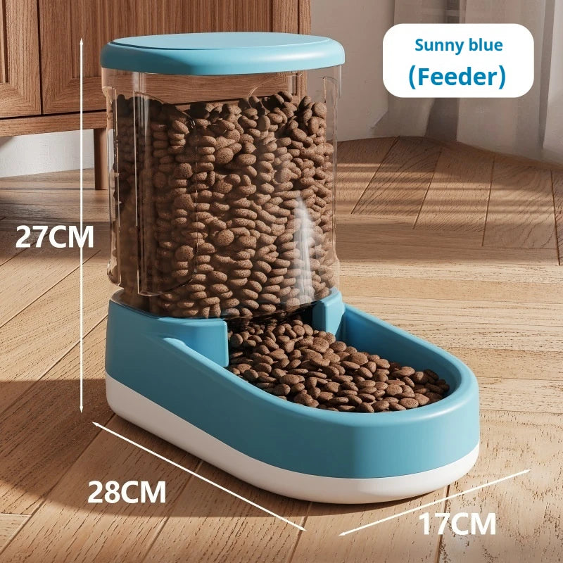 Non-Electric Automatic Pet Feeder & Water Dispenser
