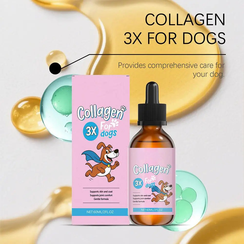 Pet Collagen Drops for Skin & Hair