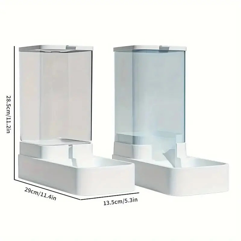 Gravity Dog Food & Water Dispenser Set