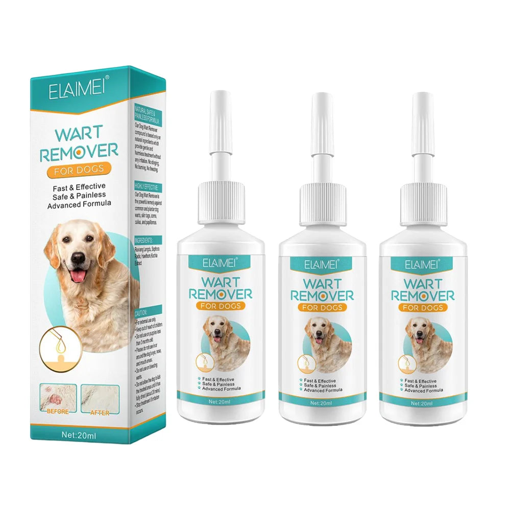 Pet Wart Removal Liquid for Cats & Dogs
