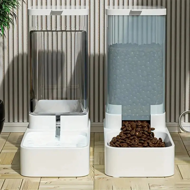Gravity Dog Food & Water Dispenser Set
