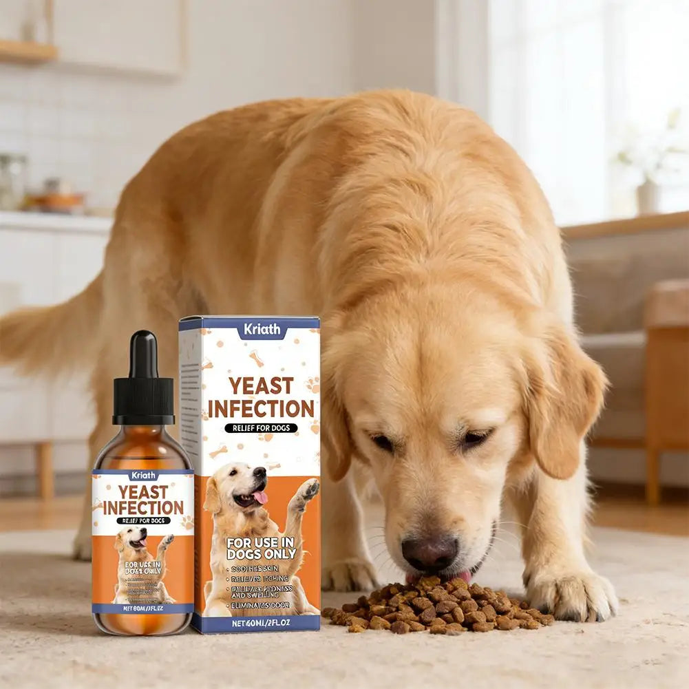 Herbal Coat & Skin Care Drops for Dogs